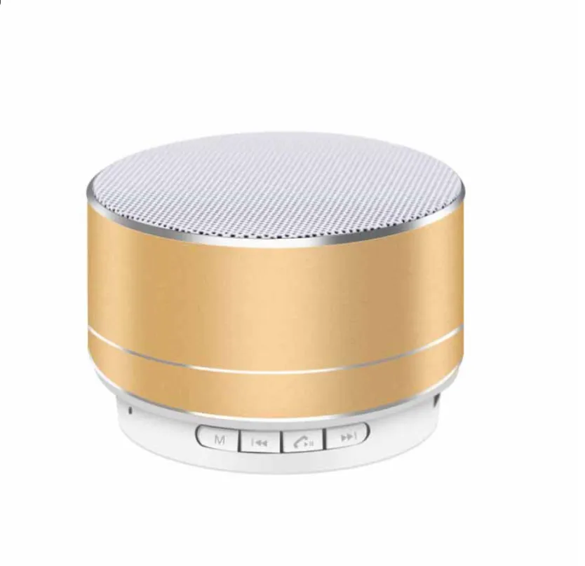 A10 Wireless Bluetooth Mini Speaker, Bass Boost Small Steel Cannon