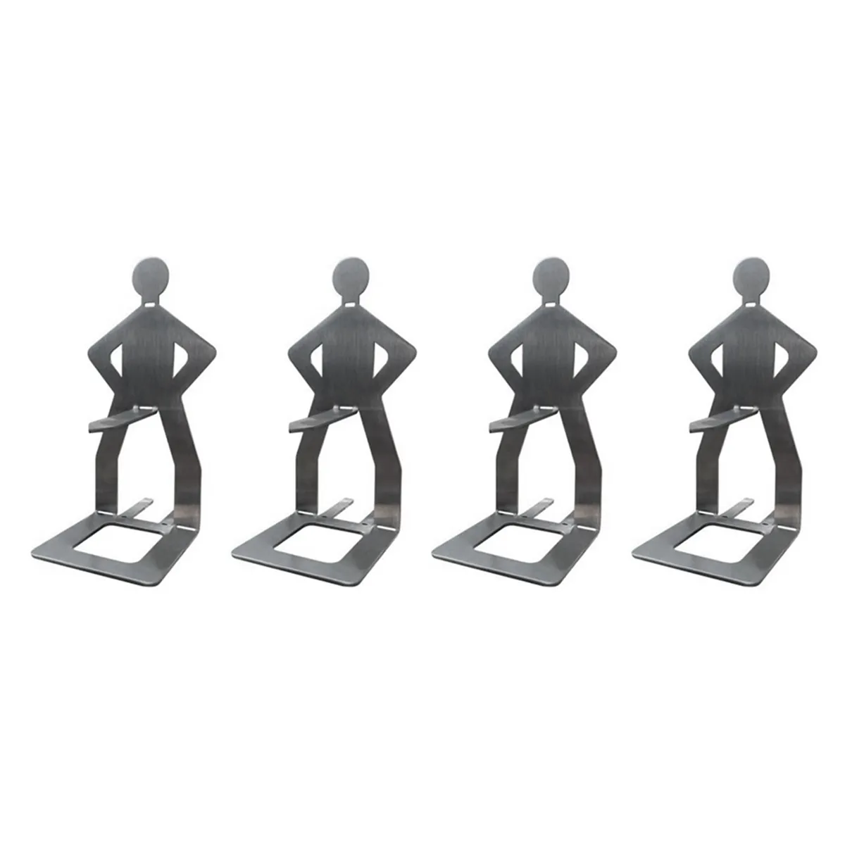 4 Pcs Funny Bbq Accessories Hot Dog Sausage Stand Holder 20.5 x 7.5Cm