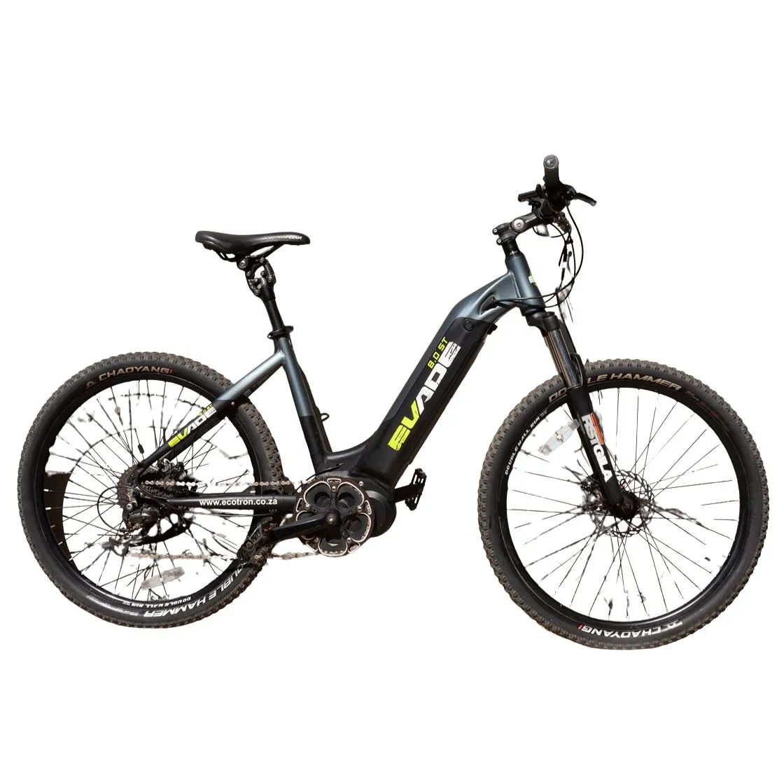 Ecotron EVade 8.0ST Electric Bike - Black / Lime