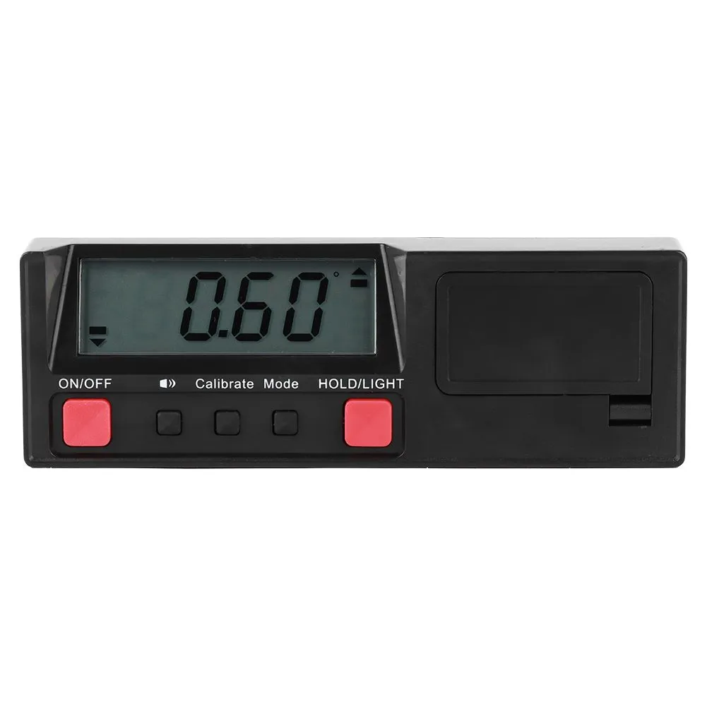 Digital Magnetic Inclinometer with Angle Protractor