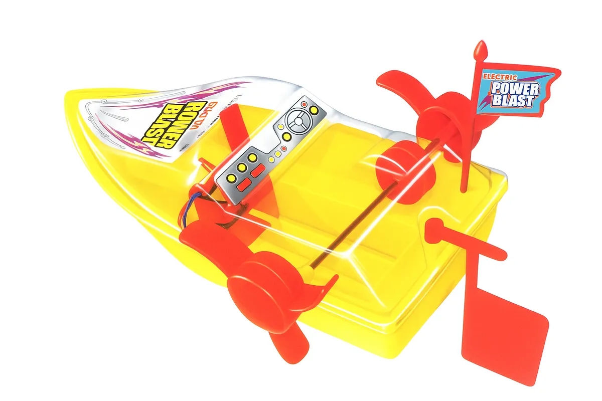 MX-600 Electronic Power Blast Boat Kit - Build & Launch Your Own Boat