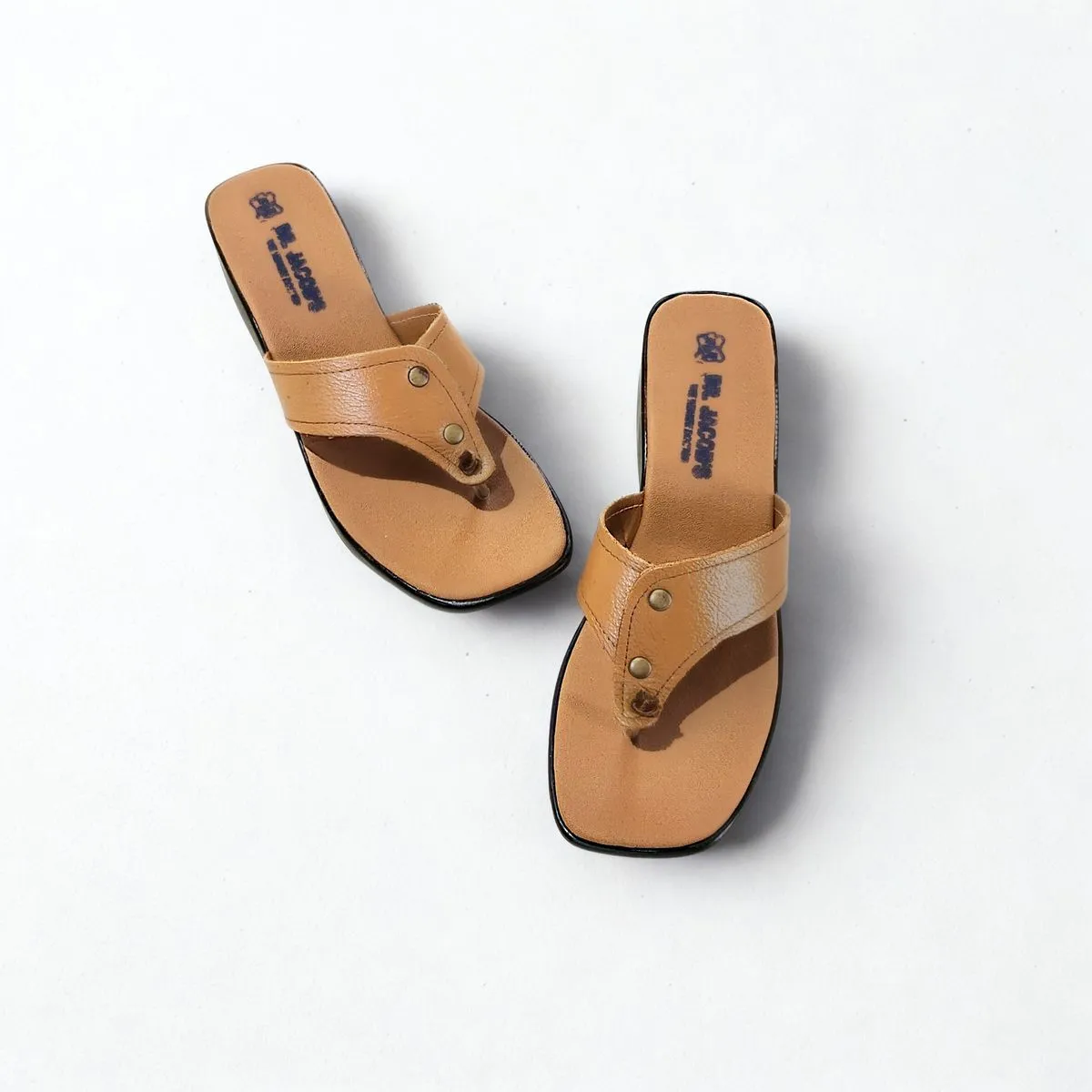 Dr Jacob's Health Shoes Joelene Wedges Caramel Brown