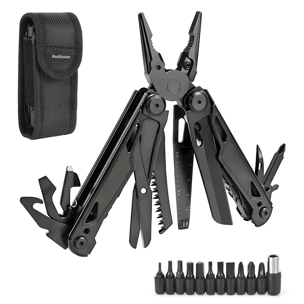 28-in-1 Professional Stainless Steel Multi-Tool for Outdoor,Camping,Hiking