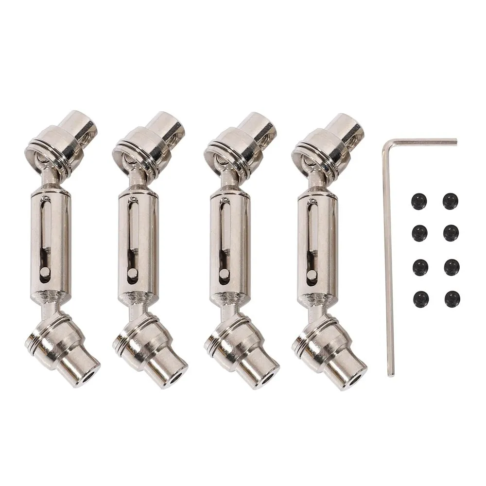 4Pcs Drive Shaft Cvd For Wpl D12 C14 C24 B16 B36 B24 Mn D90 Mn99S