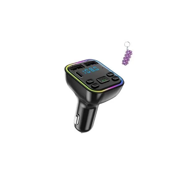 MP3-1 Car FM And MP3 Player With 2 USB+PD And A Keyholder