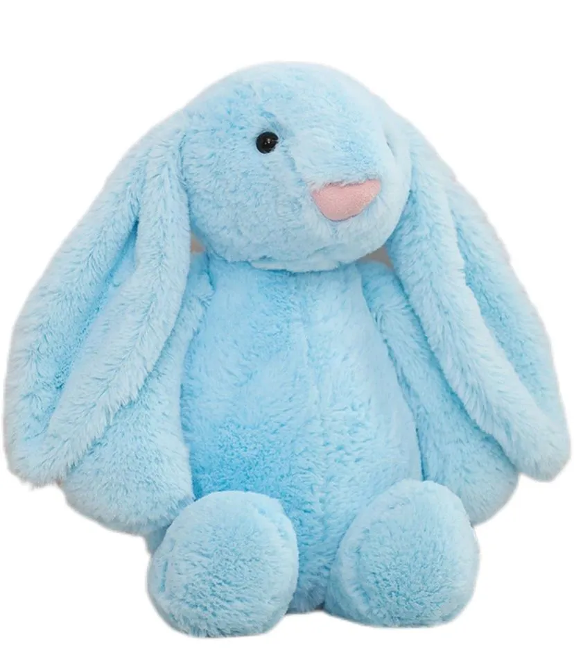 Soft Rabbit Bunny Stuffed Toy - Blue