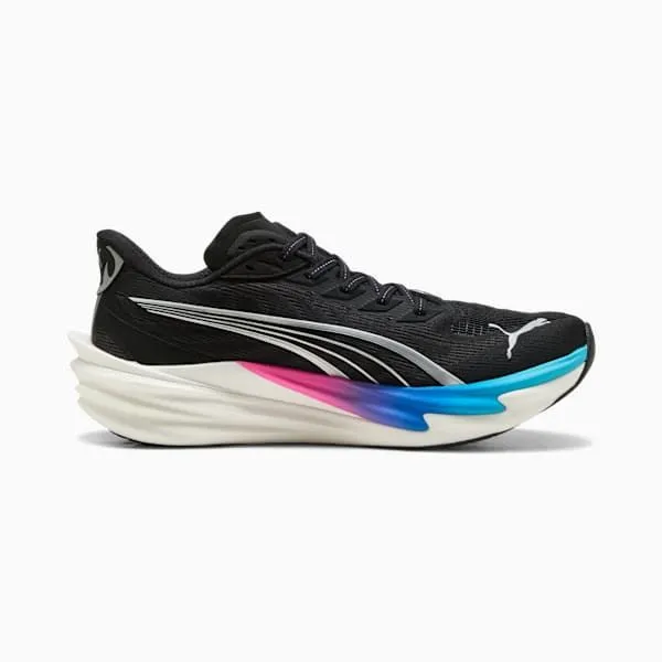 Puma Men's Deviate NITRO 4 Road Running Shoes - Ultra Red/PUMA Silver