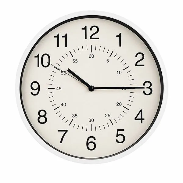 J J Timeless Elegance Silent Wall Clock 35 Cm