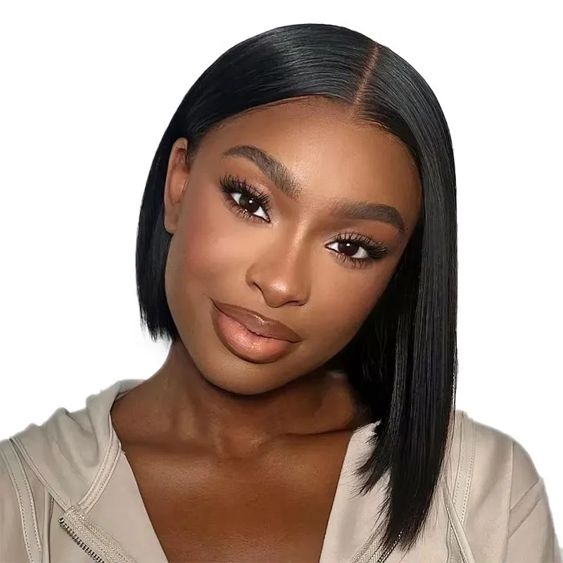 VSP 8" Glueless Bob Wig Ready To Wear 13x4 Straight Short Human Hair Wig