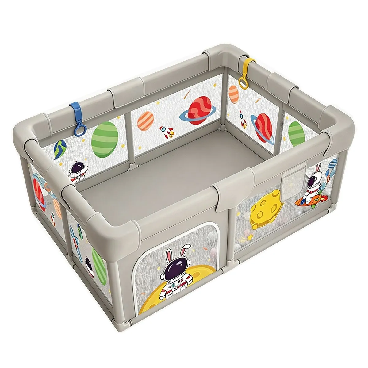 Baby Playpen Large Safe Play Yard for Toddlers & Babies Indoor Outdoor Use - 1.5*2.0m