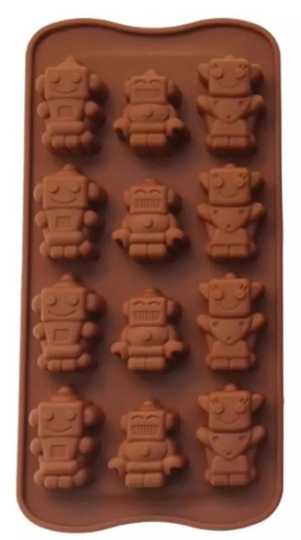 Robot 12 Cavity Chocolate Mould
