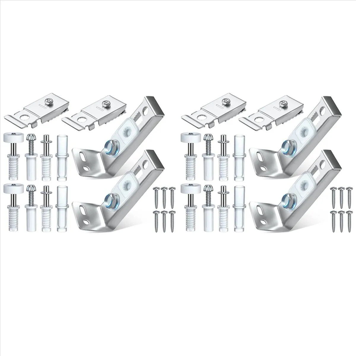 Bifold Door Hardware Kit 2 Pack Parts For Bi-Fold Door Sliding Closet