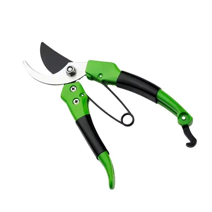 Stainless Steel Garden Shears Labor-Saving Bypass Pruning Scissors - Green