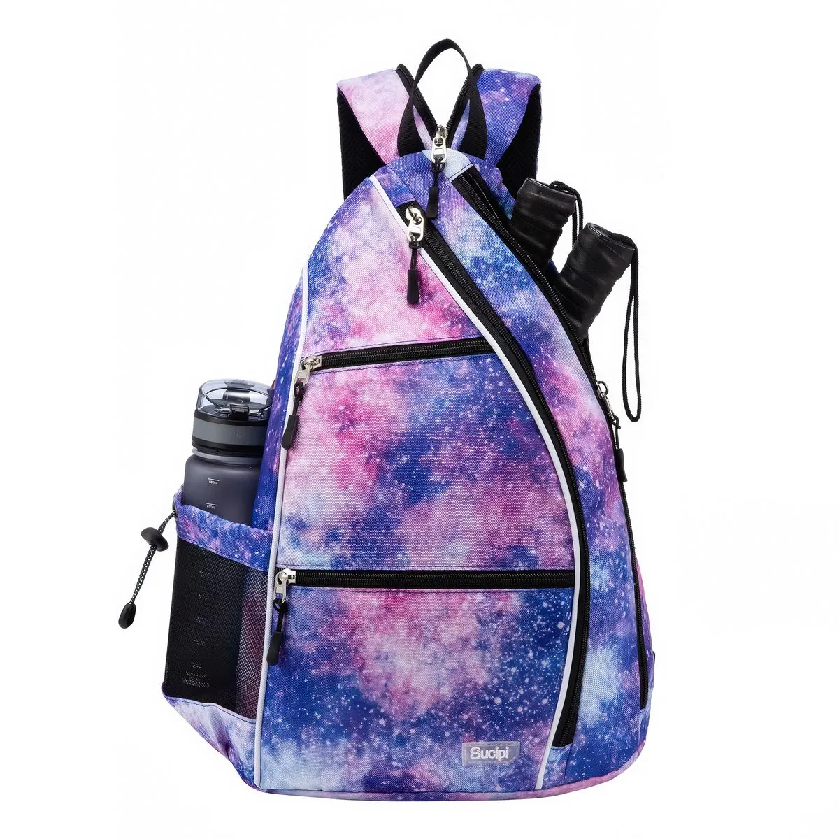 Canvas Pickleball Racket Backpack - Lightweight Waterproof Sports Bag