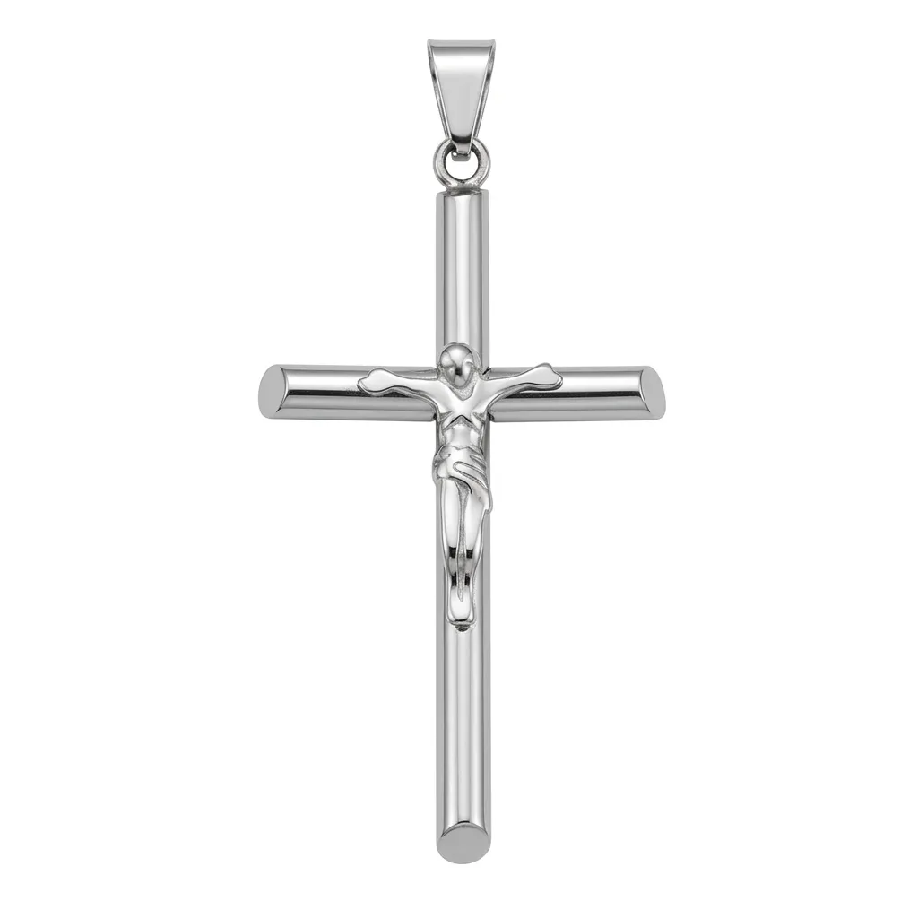 Crucifix Pendant Stainless Steel