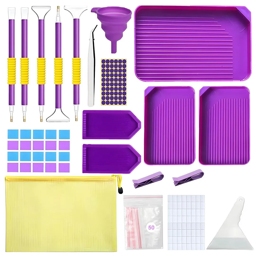 Diamond Painting Tools and Art DIY Accessories Kit for Kids Adults