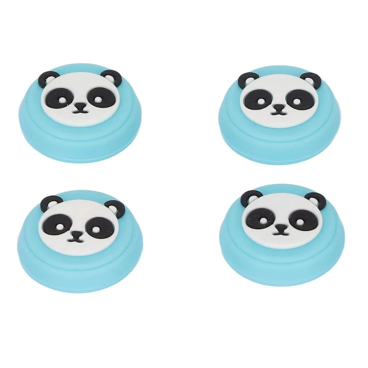 4Pieces Thumb Grips Compatible with PS5 (Blue)