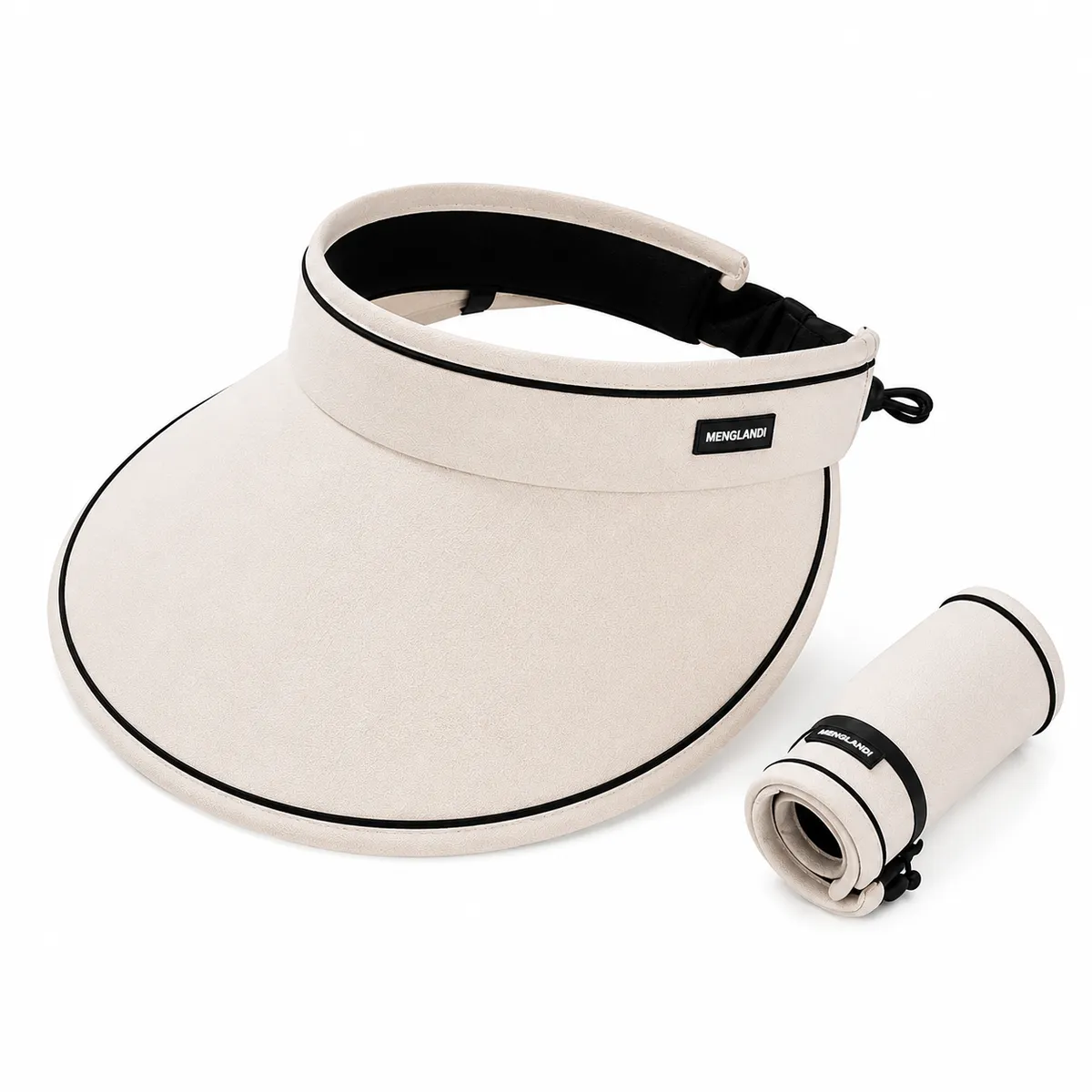 Portable Roll-Up Sun Hat, Wide-Brim Outdoor Beach Travel Golf Hat