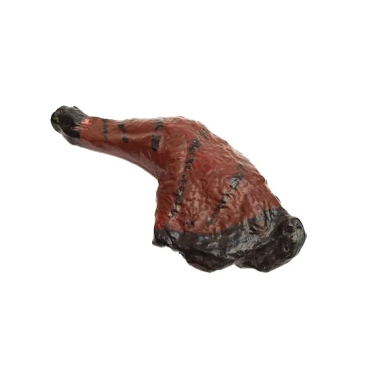 Squeaky Chicken Leg Durable Bone Plastic Dog Sound Chew Toy Meat