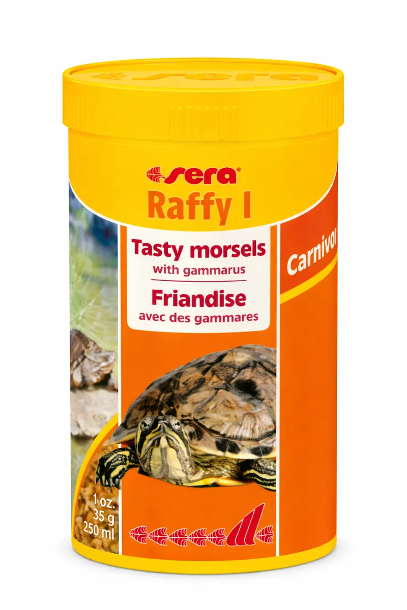 Sera Raffy I Turtle Food - Tasty Morsels with Gammarus 35g