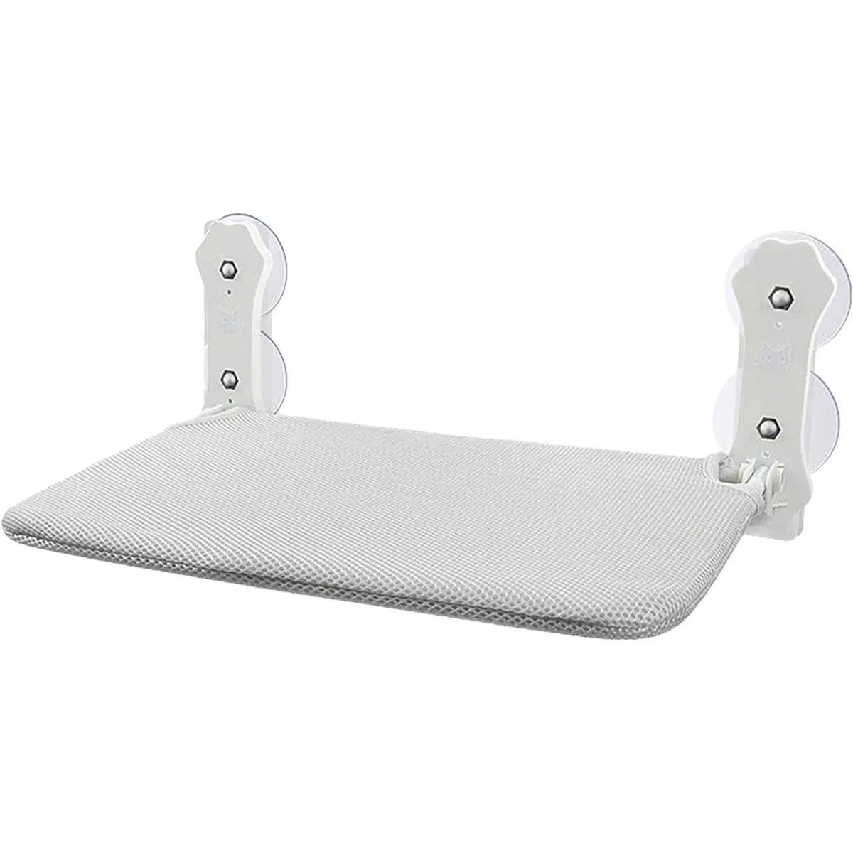 Cat Window Perch Cordless Foldable Hammock Bed with Suction Cups for Cats - Grey