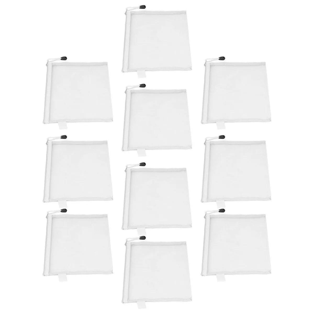 Waterproof A5 Pouch 10Pcs, Zipper Organizer