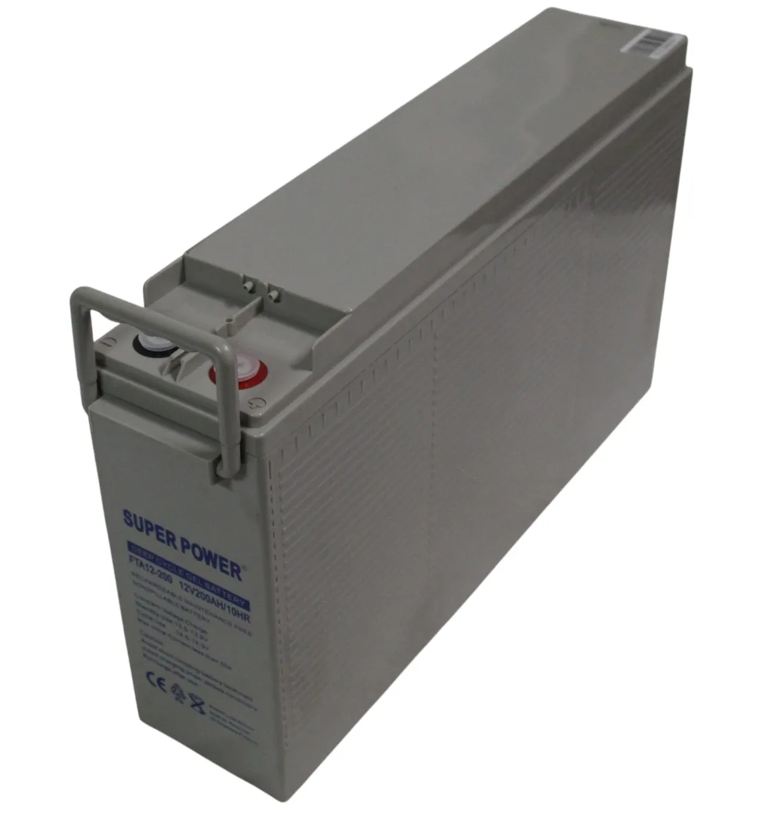 Super Power 12V 200Ah Solar Gel Deep Cycle Battery-Rechargeable