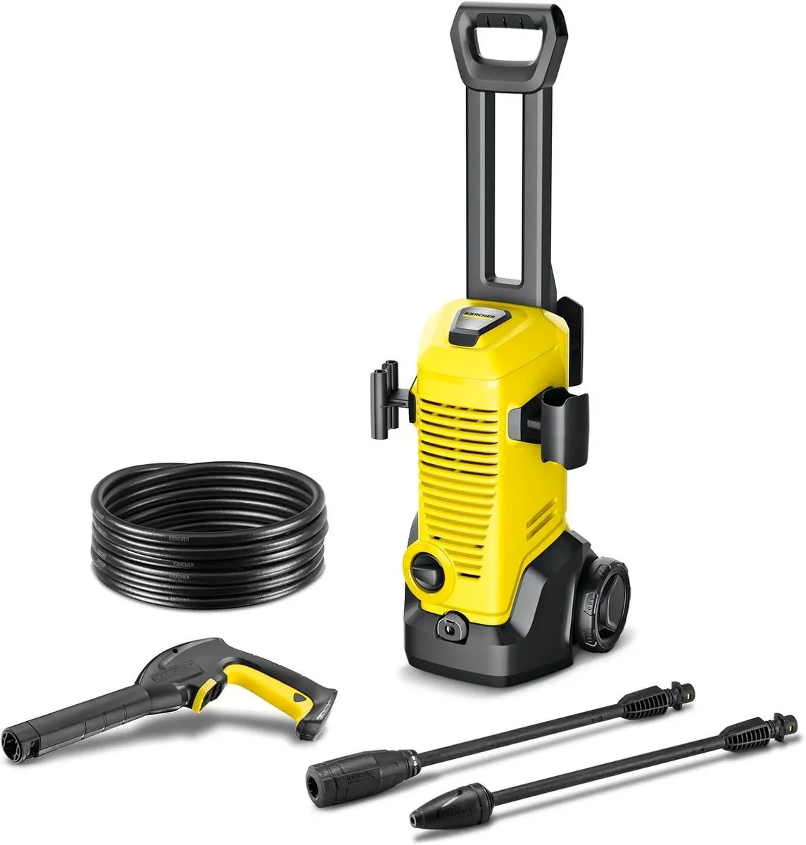 Compact High-Pressure Washer with Accessories - 1400W / 110 Bar