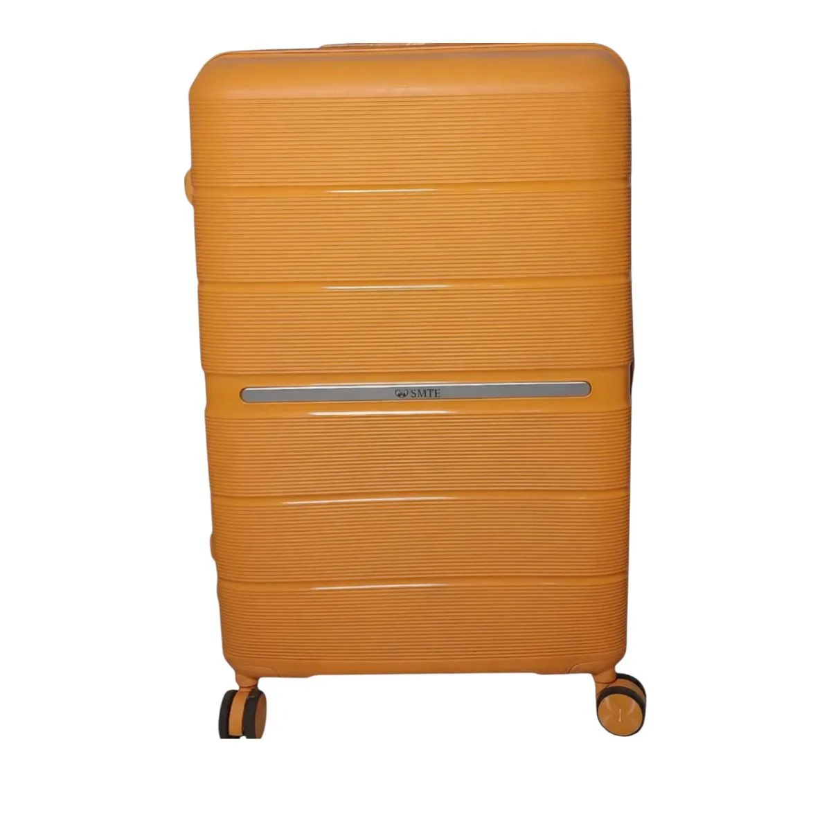 SMTE 23 Inch Unbreakable Hardshell Suitcase - Orange Travel Luggage