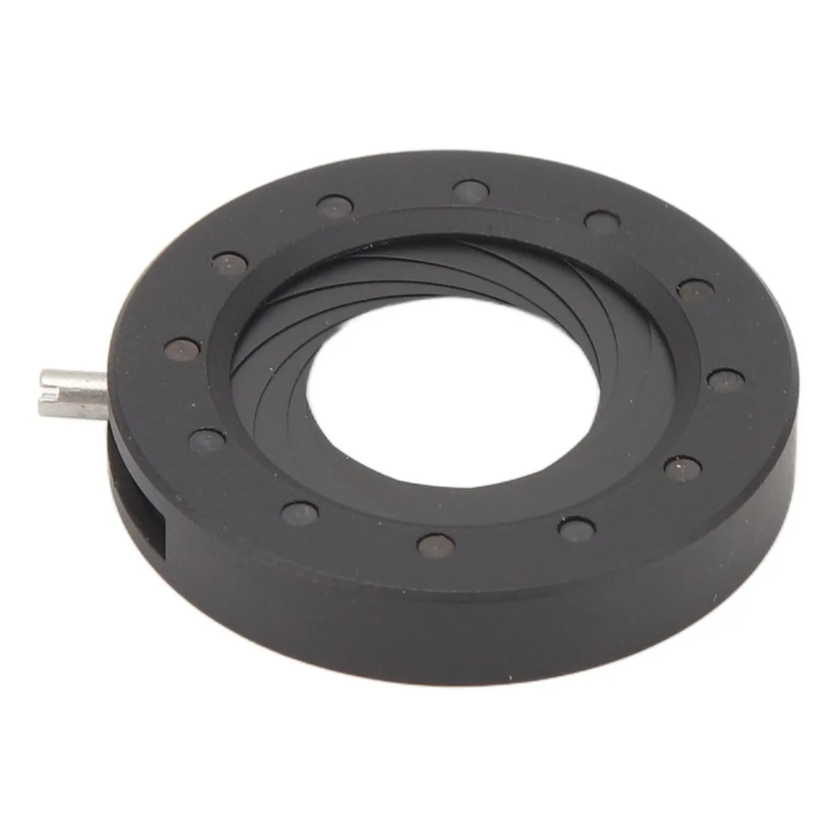 Iris Aperture Diaphragm 1.2-18mm Aluminium 12 Blades Adapter