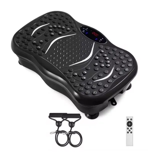 Workout Fitness Vibration Plate Machine - Black