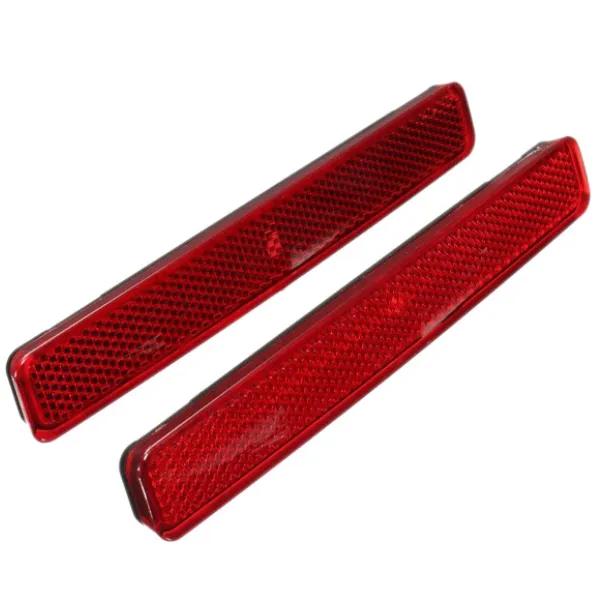 2pcs Red Rear Bumper Reflectors for VW Transporter/Caravelle T5