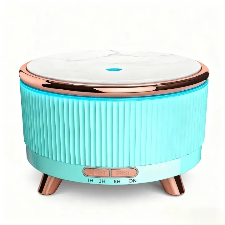 Essential Oil Diffuser, Aromatherapy, Air Humidifier, 500ml Tank - Green grass
