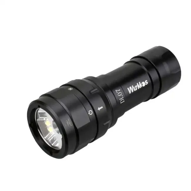 Wurkkos DL10R 4500 Lumen 287m Throw Rechargeable Diving Flashlight