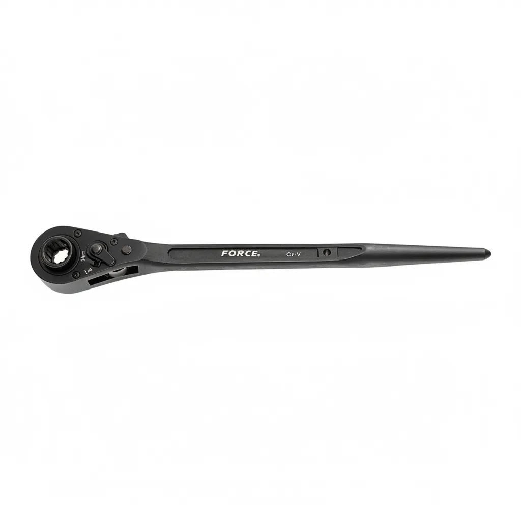 Force Double Socket Ratchet Wrench 14mm & 17mm for Scaffolding