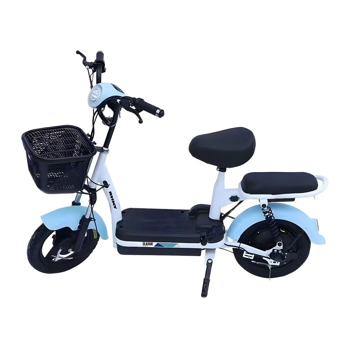 Santa Barbara Electric bicycle, 48V12AH electric bicycle, two-seater - Blue