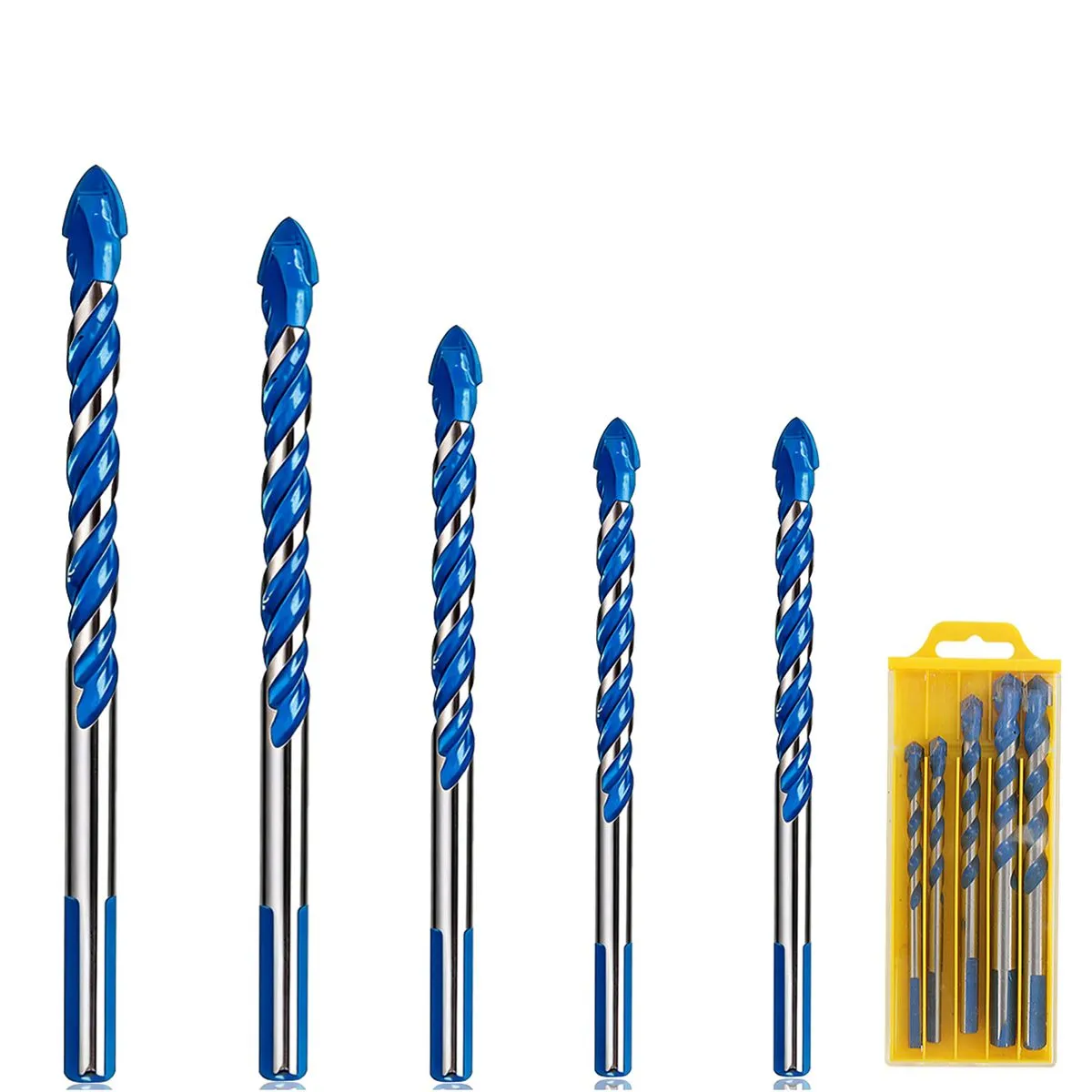 PMMJ-Coated Carbide Drill Bit, Multi-Material, Fits Most Electric Drills