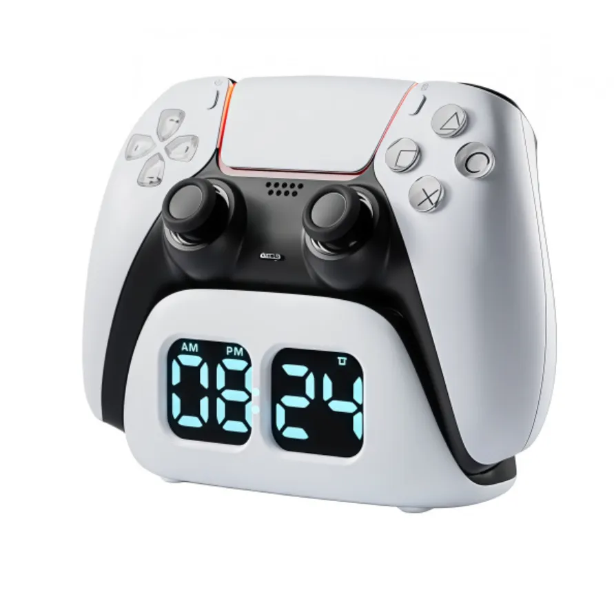 Koirerooy Compatible With PS5 Charging Dock Digital Clock Overcharge Safe