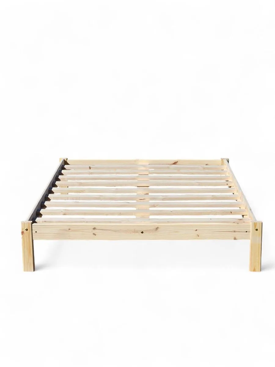 Skala Solid Pine Bed Base
