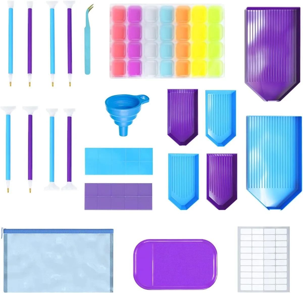 41 Pcs Diamond Painting Accessories - Art Accessories and Tools