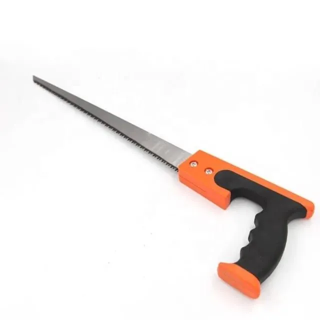 Professional Foldable Pruning Garden Wood Cutting Hand Saw - Orange