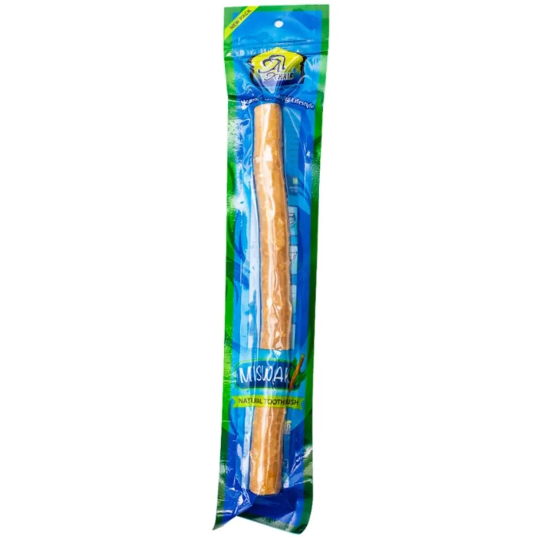 Al Khair Miswak Natural Toothbrush - Dental Care Stick - 8-inch