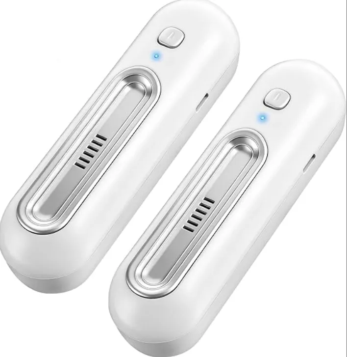 Chemical-free Sports Shoe Deodorizer Device(2 Pack,Silver)