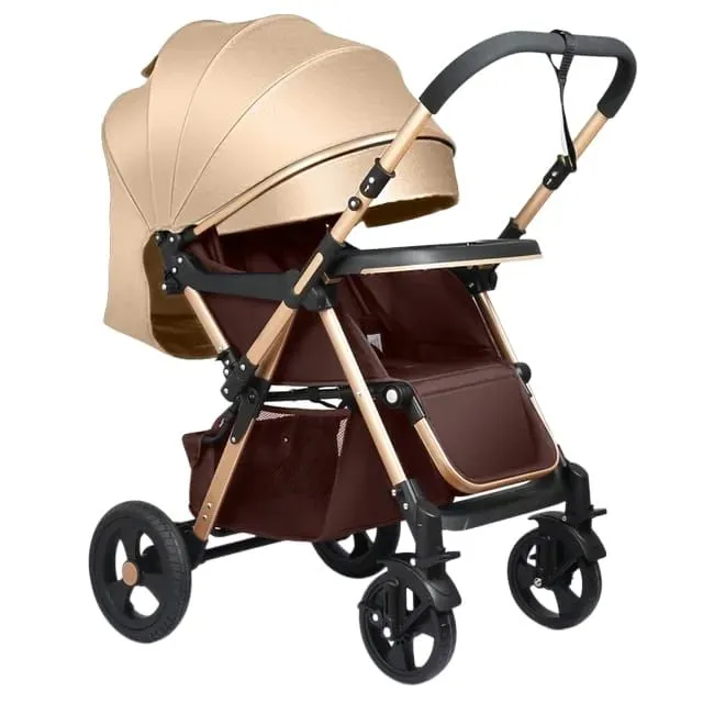 High Quality Modern Stroller - Brown