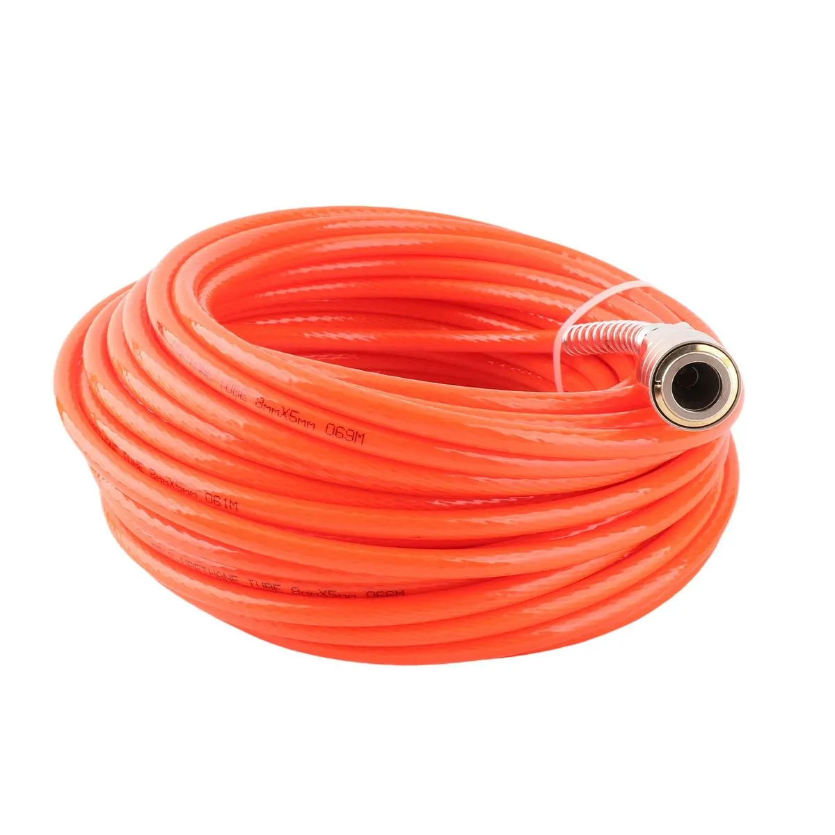 20m Air Compressor Hose 1/4in NPT 5mm ID 8mm OD PU Tube Tubing Red