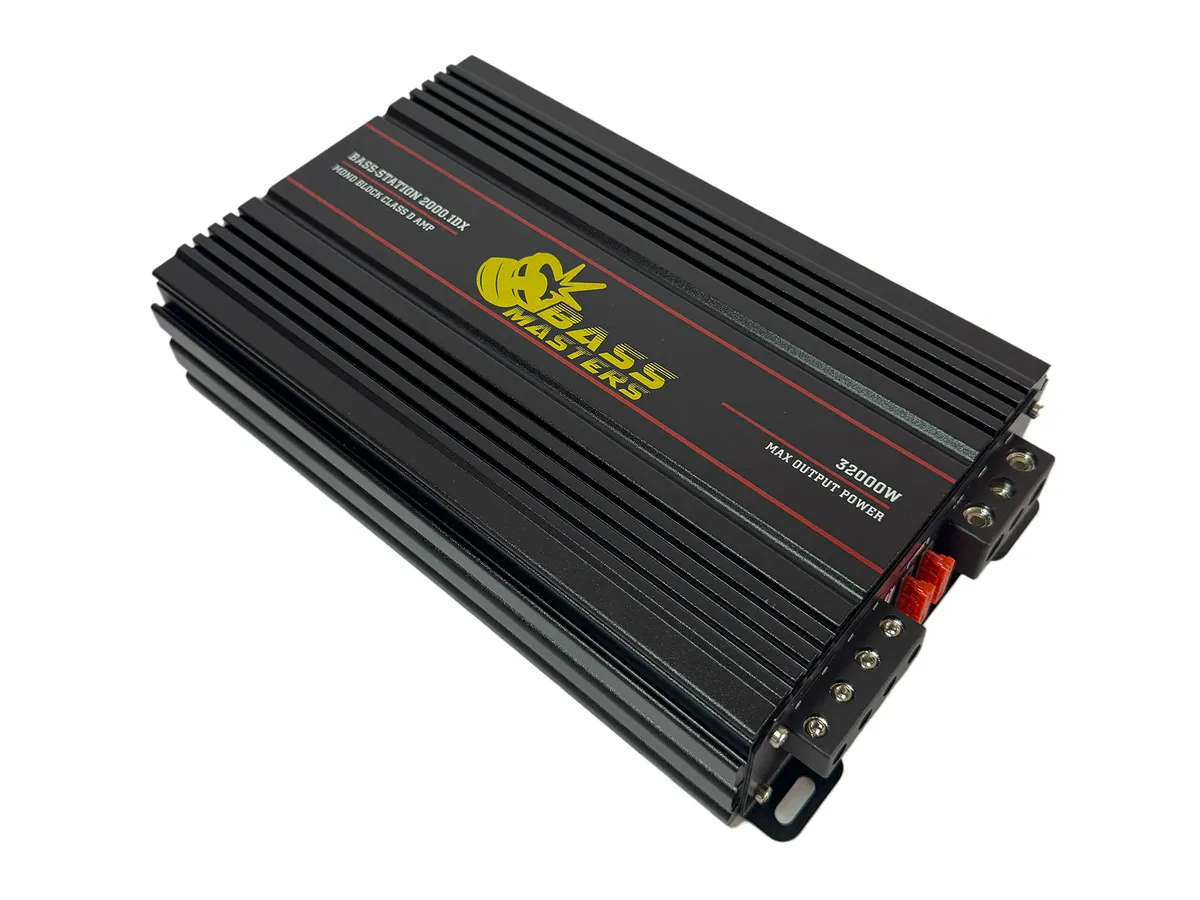Bassmasters BASS-STATION 2000.1DX Monoblock Amplifier 32000W