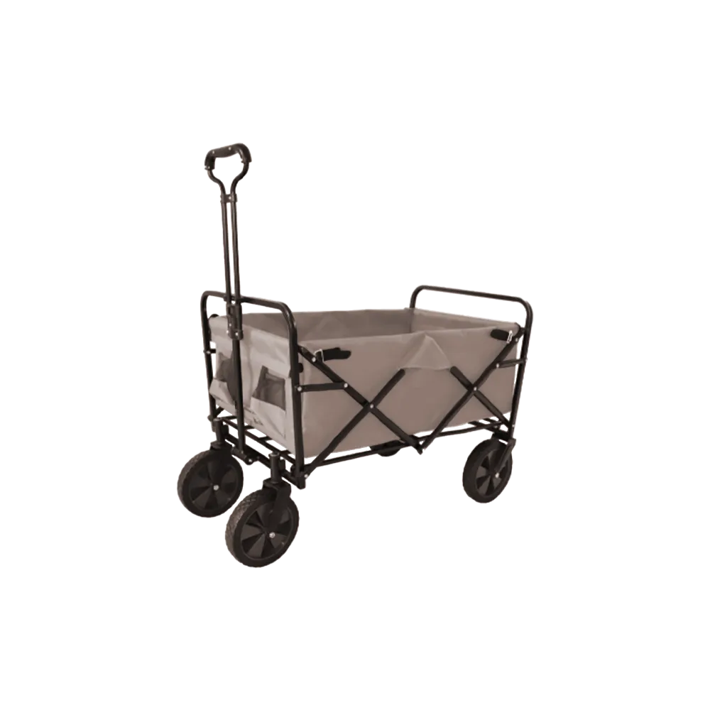 Folding Outdoor Utility Wagon - Beige
