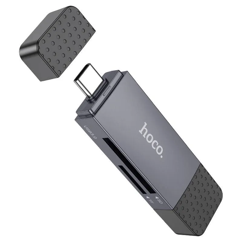 2-in-1 USB & Type-C Card Reader - SD & microSD