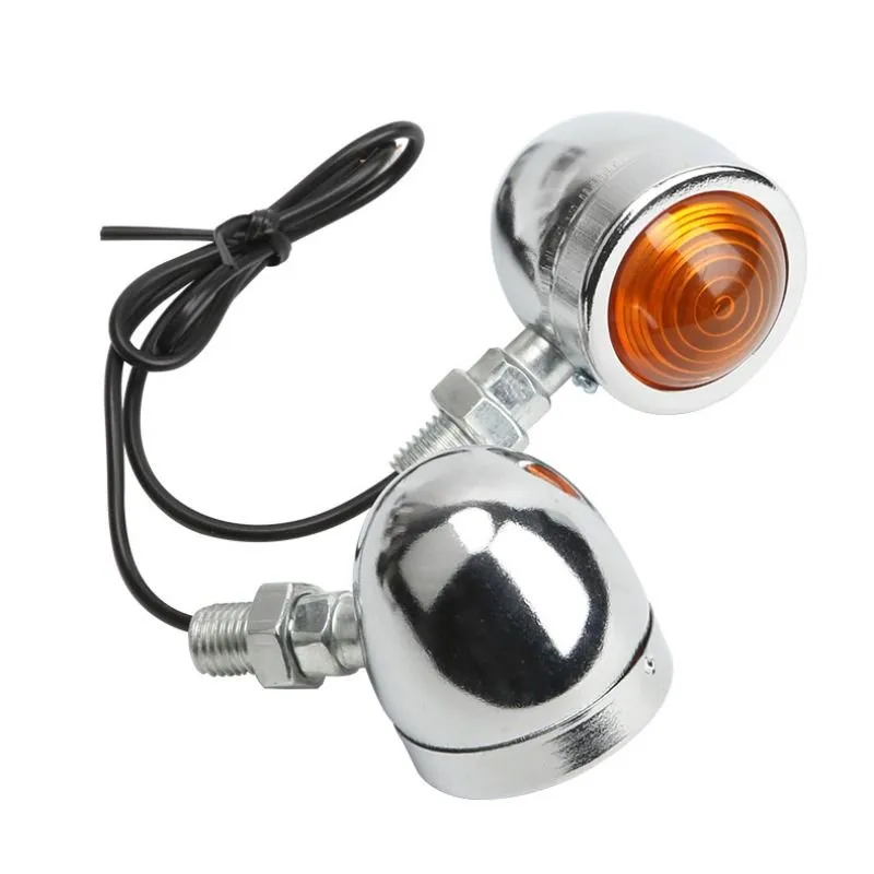 Universal Motorcycle Turn Signals Bullet Blinker Indicator Lights