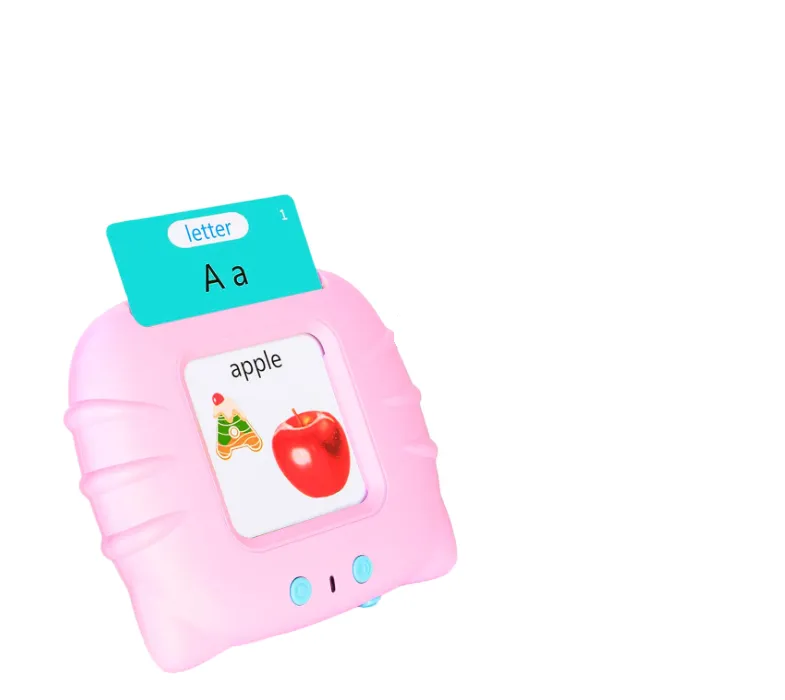 Early Learning Flashcards For Children Aged 3-6 - Pink